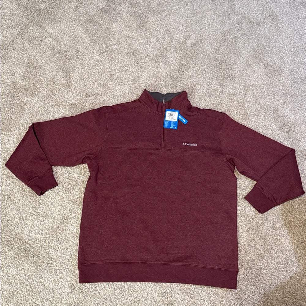 NWT Columbia Men’s Regular Fit Half Zip